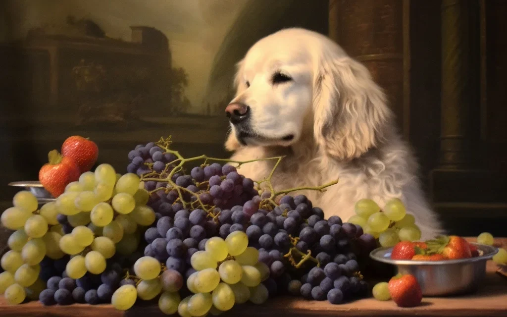 Dürfen hunde trauben essen